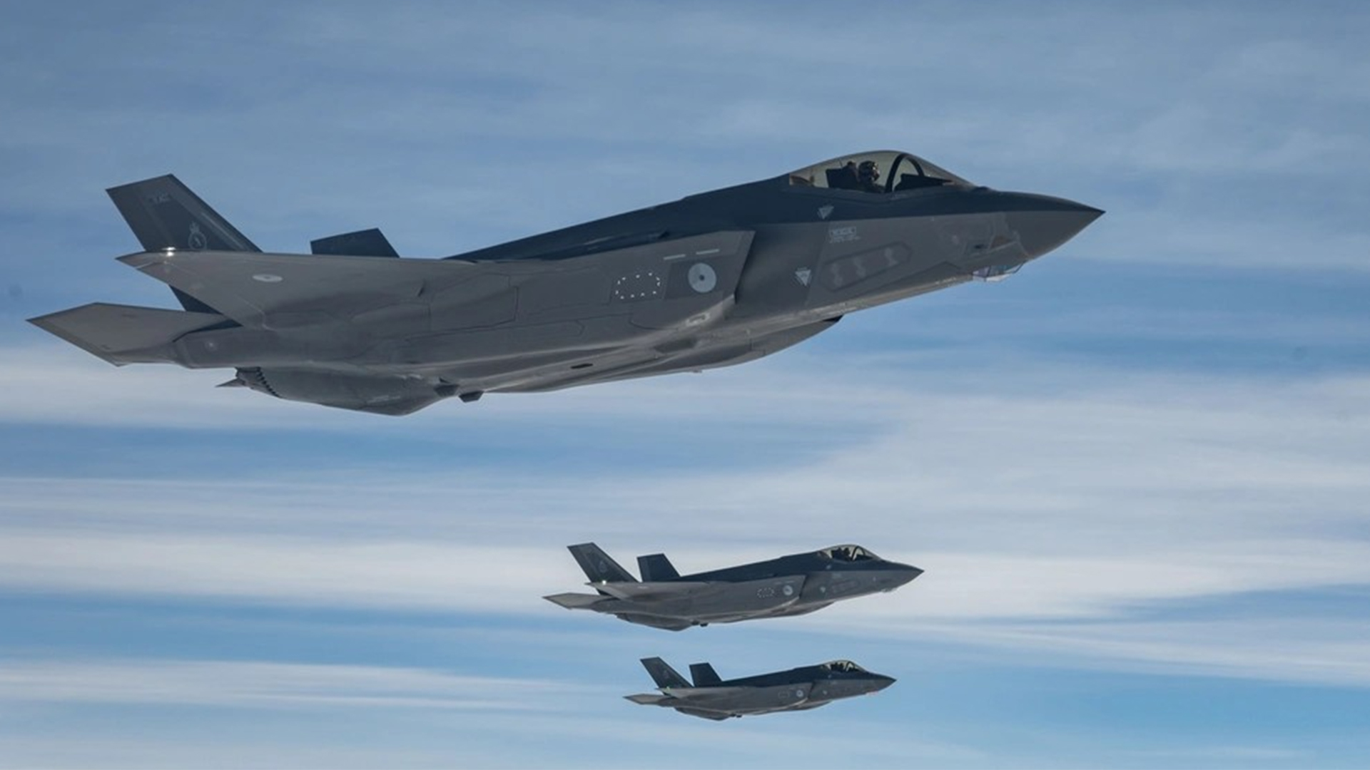 These Royal Netherlands Air Force F-35s took part in Exercise Ramstein Flag 