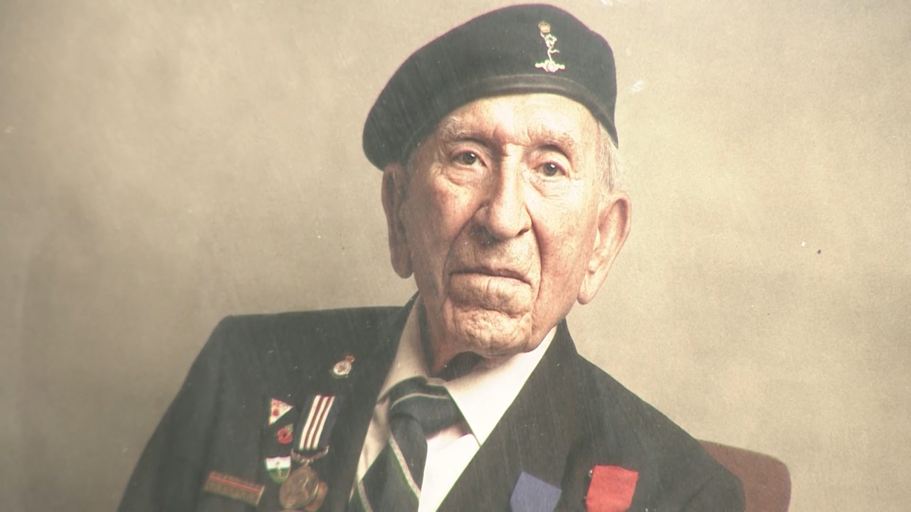 Royal Signals D-Day veteran Corporal Stan 'Swannee' Swansborough