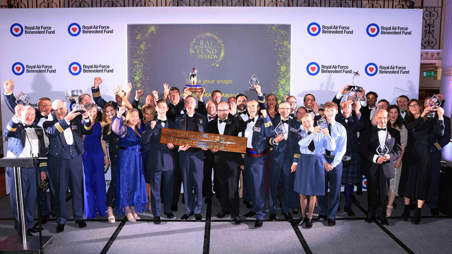 Royal Air Force Benevolent Fund RAFBF All Winners CREDIT RAF Benevolent Fund