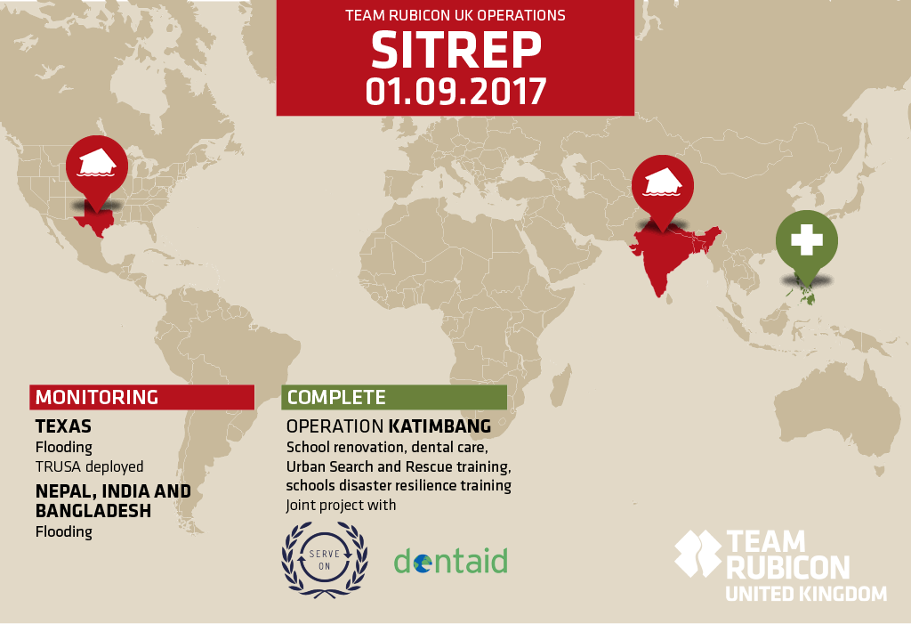 Team Rubicon deploys to natural disasters around the globe