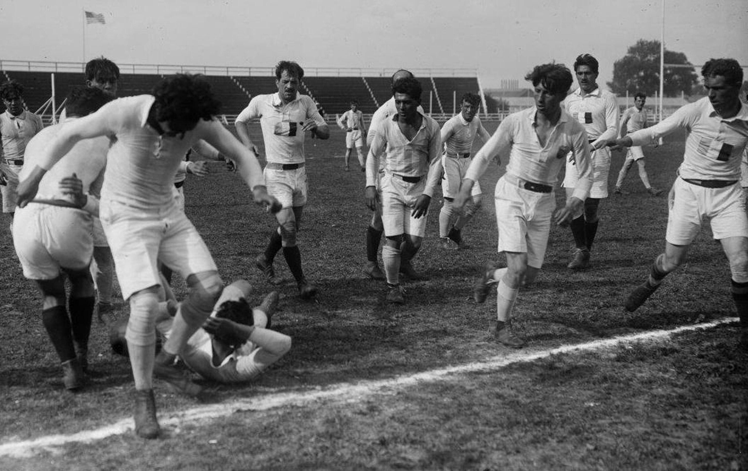 Rugby union match at the Inter-Allied Games of 1919
