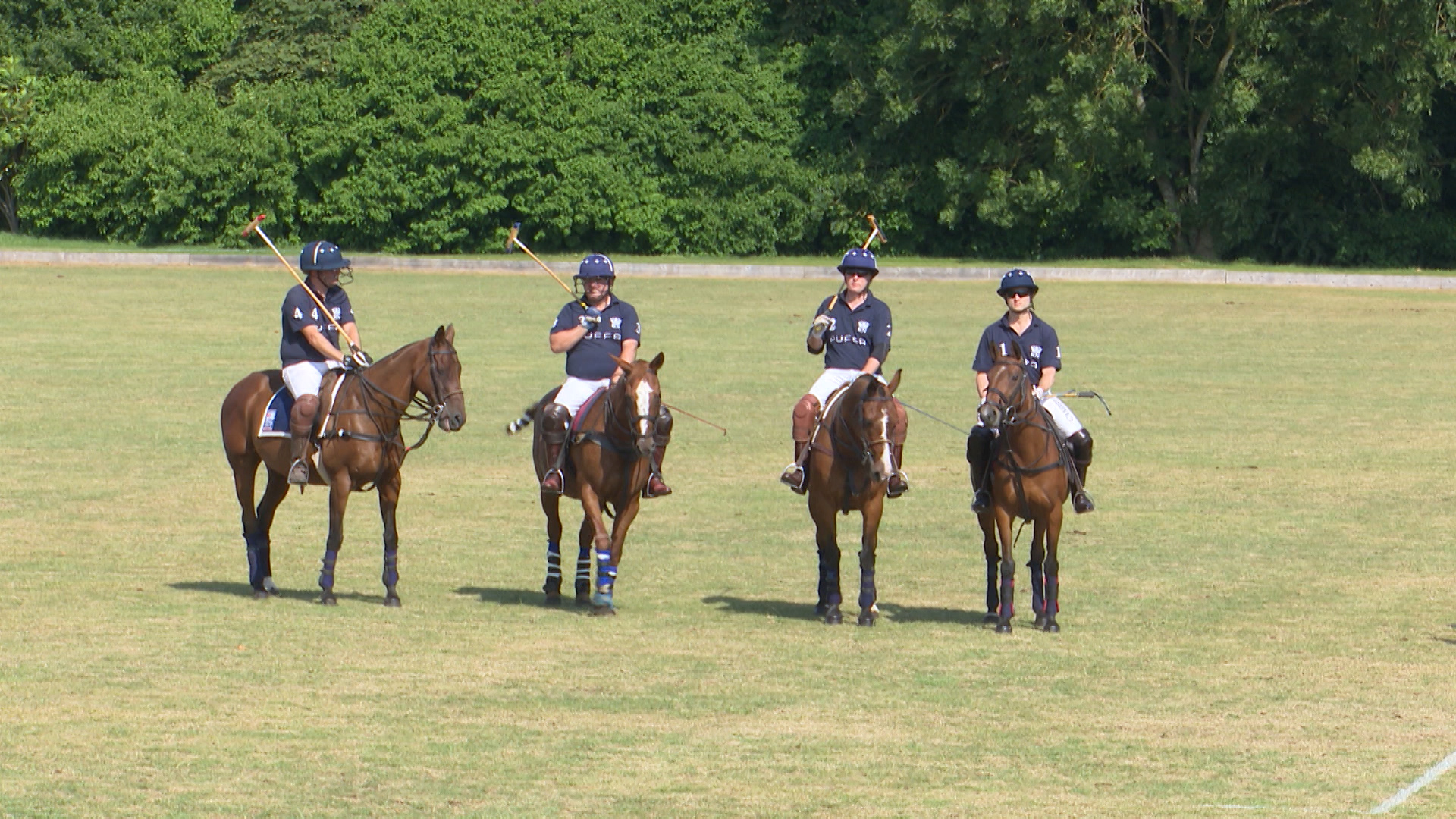 Navy team in the Rundle Cup