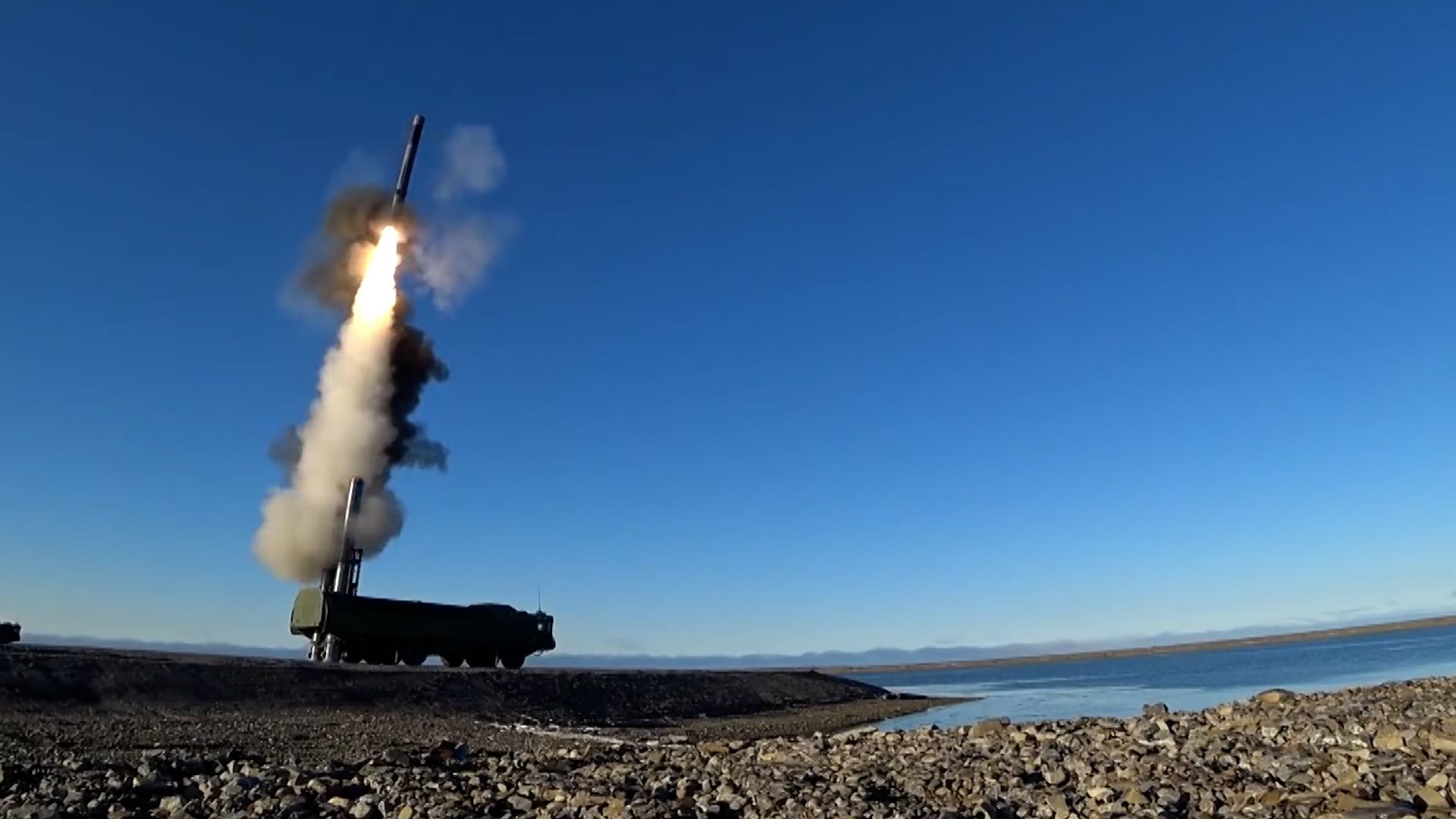 Russian missile strikes are intensifying against Ukraine, suggesting a changing in approach to their attacks is occurring (Picture: Russian MOD). 