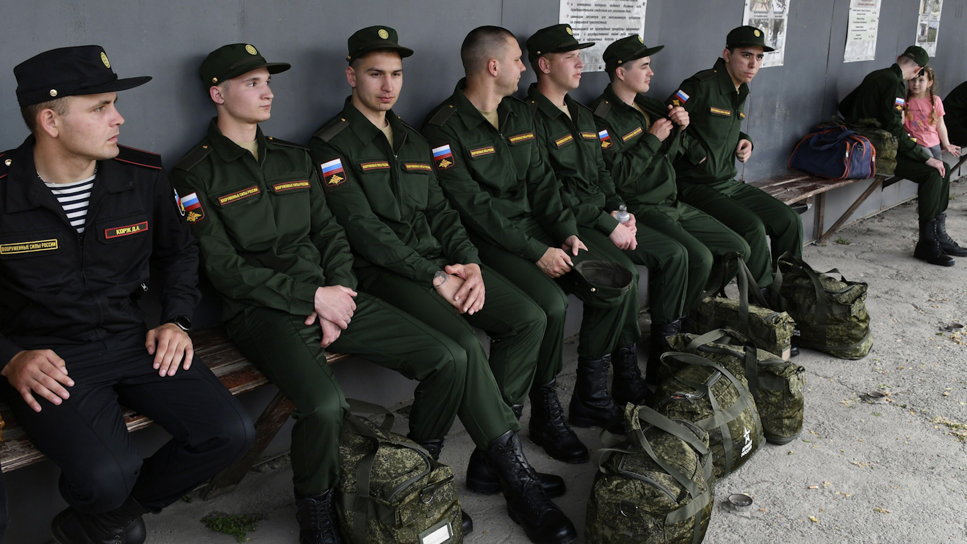 Russian Armed Forces conscripts soldier Simferopol, Crimea 240424 CREDIT Sipa US, Alamy Stock Photo