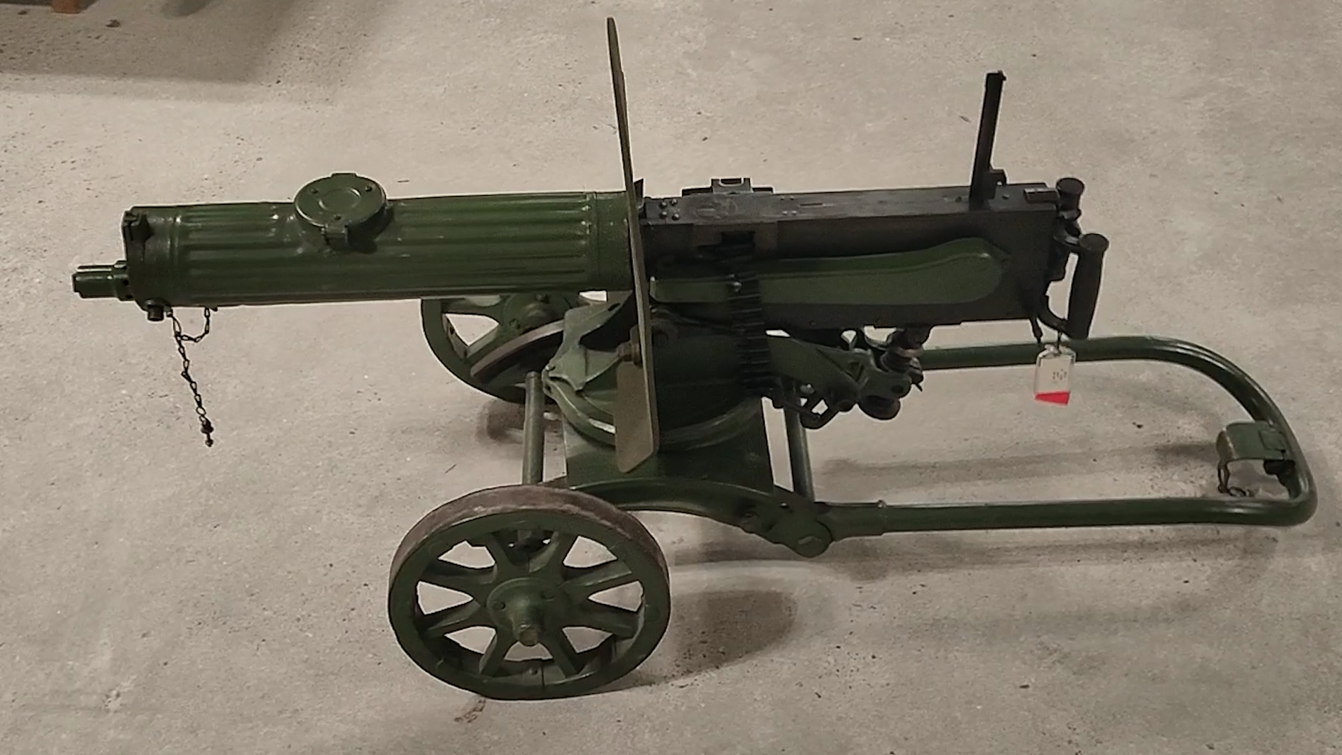 Russian PM M1910 heavy machine gun 