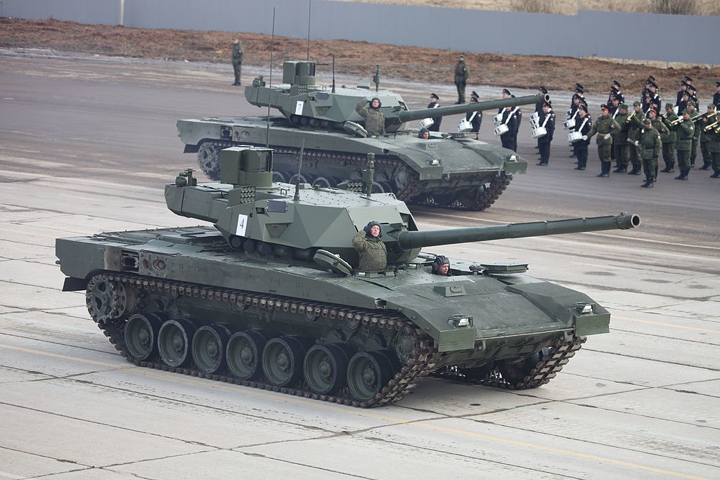 Russian battle tank T-14 Armata CREDIT Vitaly V Kuzmin