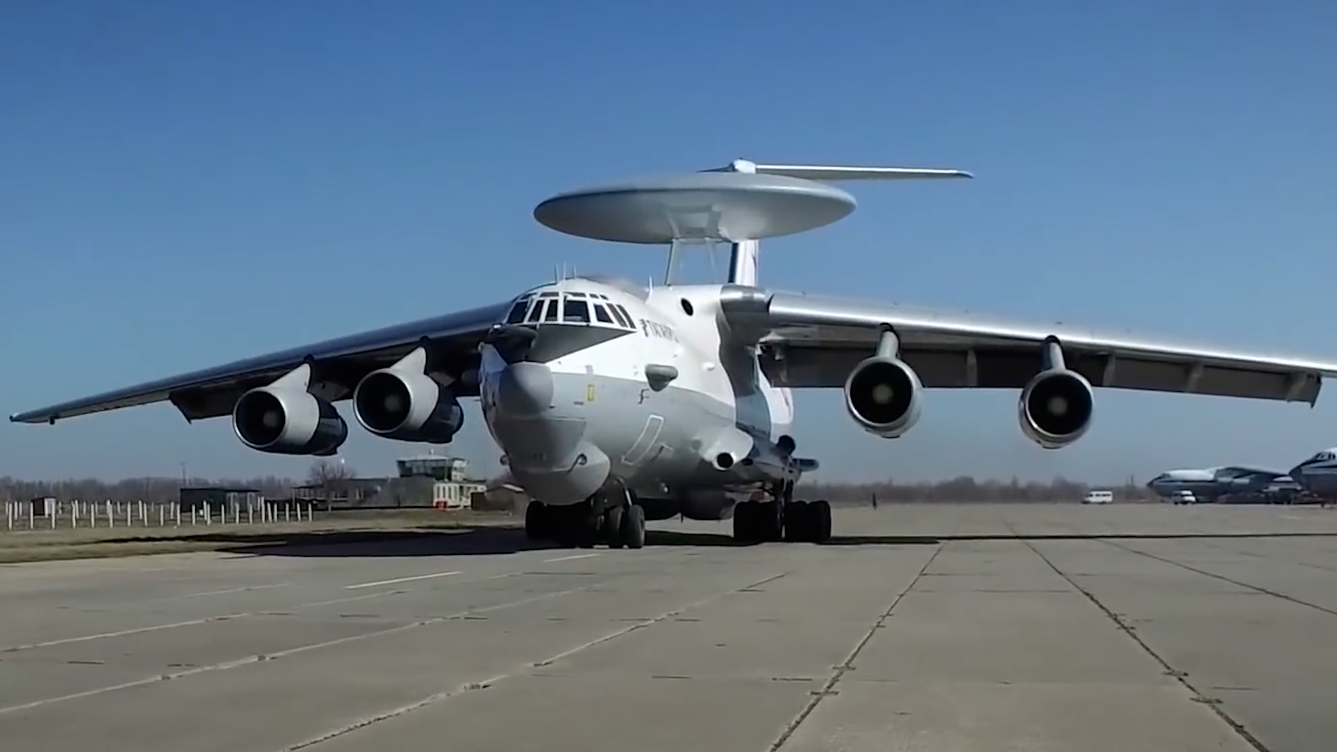 Russian early warning Beriev A-50 aircraft 171123 CREDIT Russian military RuTube