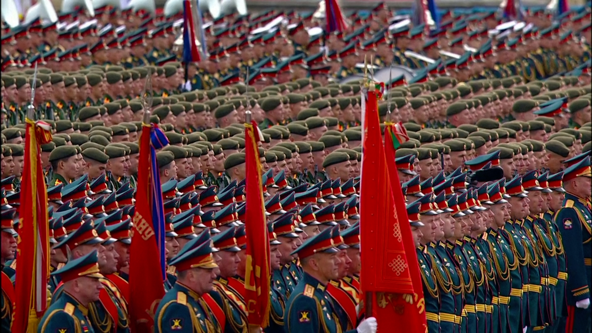 Russia's air defences are not protecting key positions, claim the MOD (Picture: PA Media).