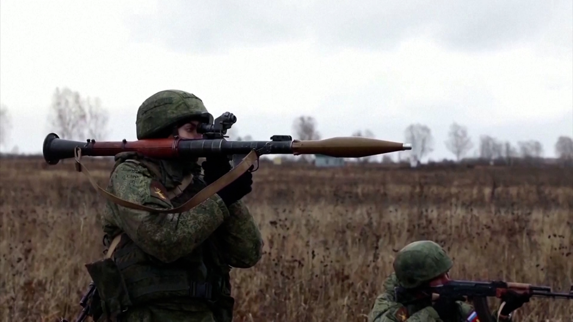 Russian troops on exercise near Ukrainian border (Picture: Russian MOD).