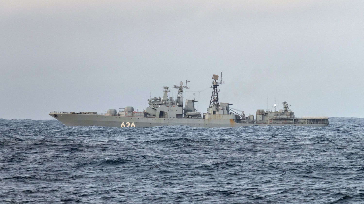 Russian Navy Udaloy Class Destroyer The Vice Admiral Kulakov 45167790 Picture Crown Copyright