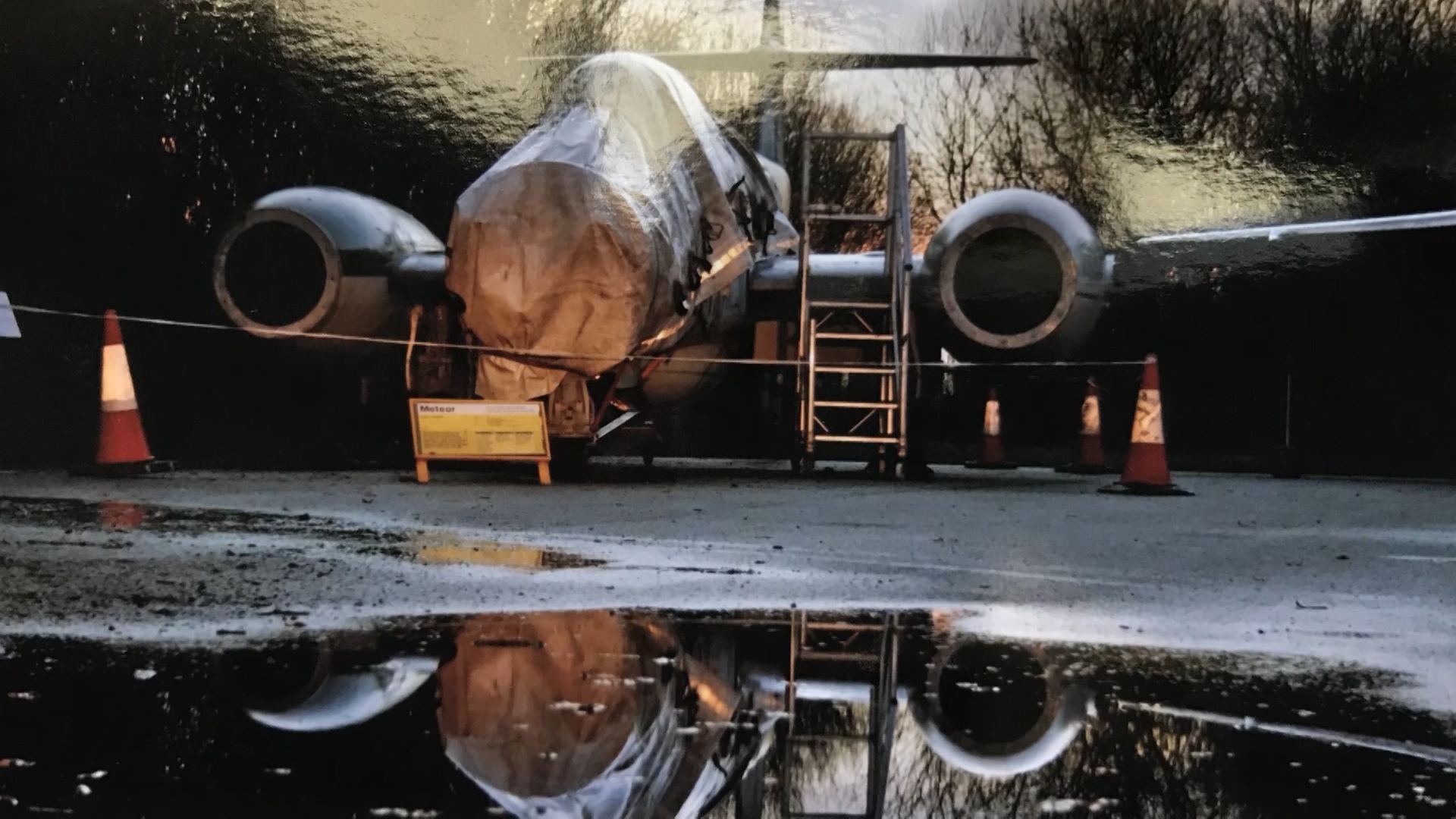 How the aircraft was found by Mr Buckle.