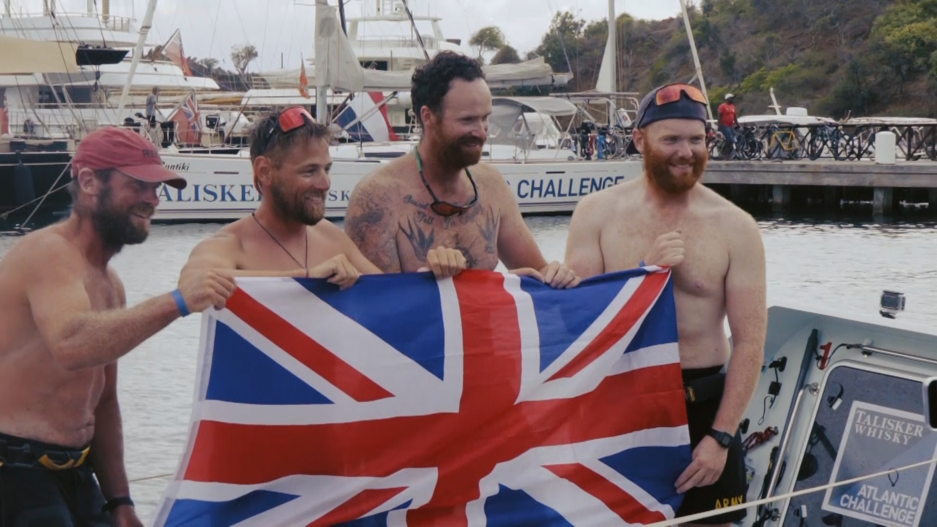 SALTY SAPPERS Celebrate at finish line TWAC2021 240122 CREDIT