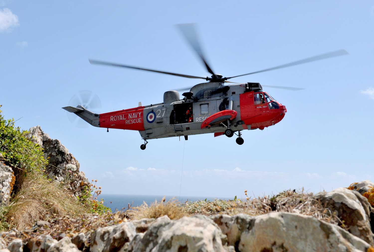 Sea King helicopter