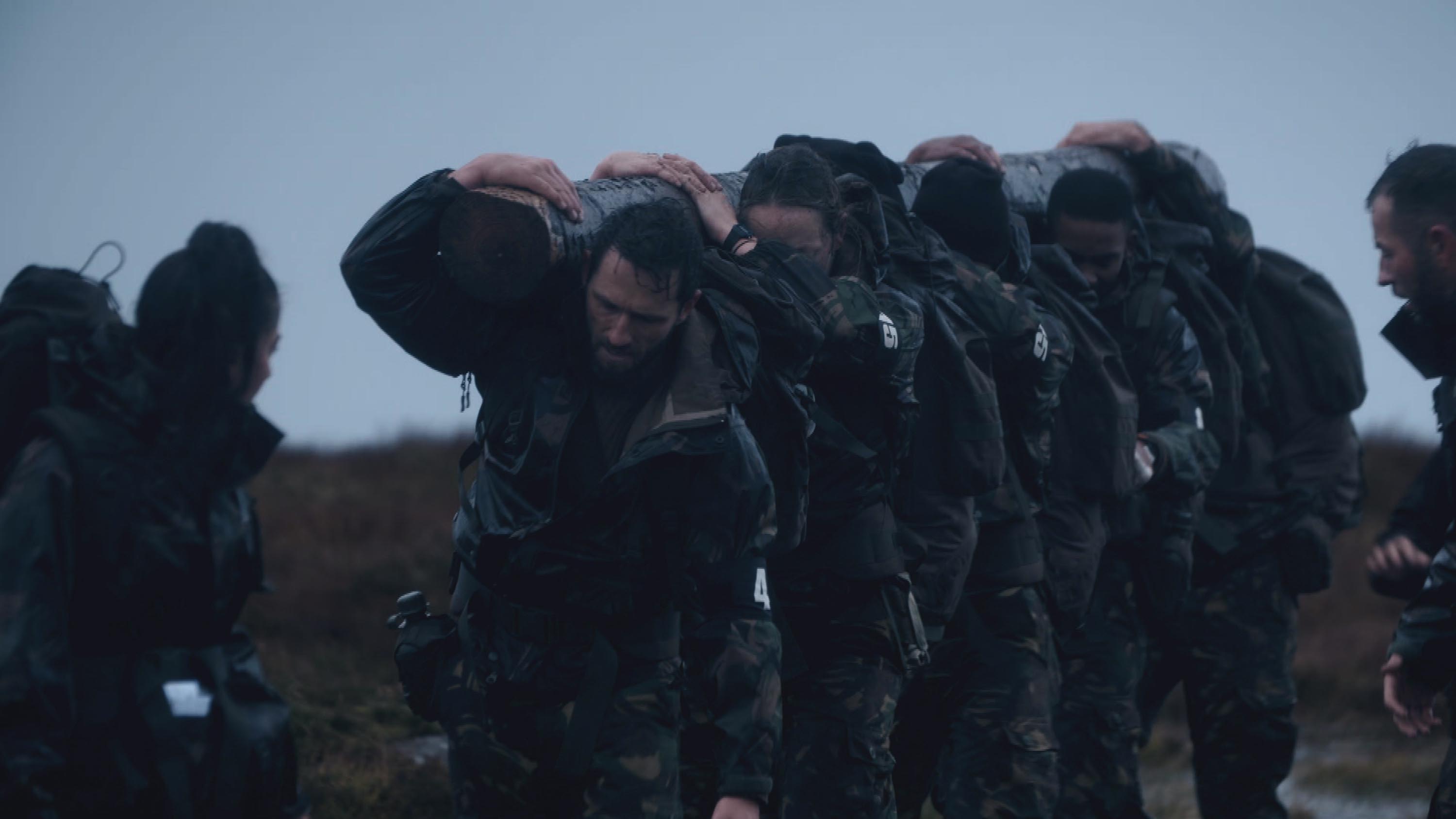 SAS Who Dares Wins 2020 Log Carry Episode 3 Credit: Channel 4