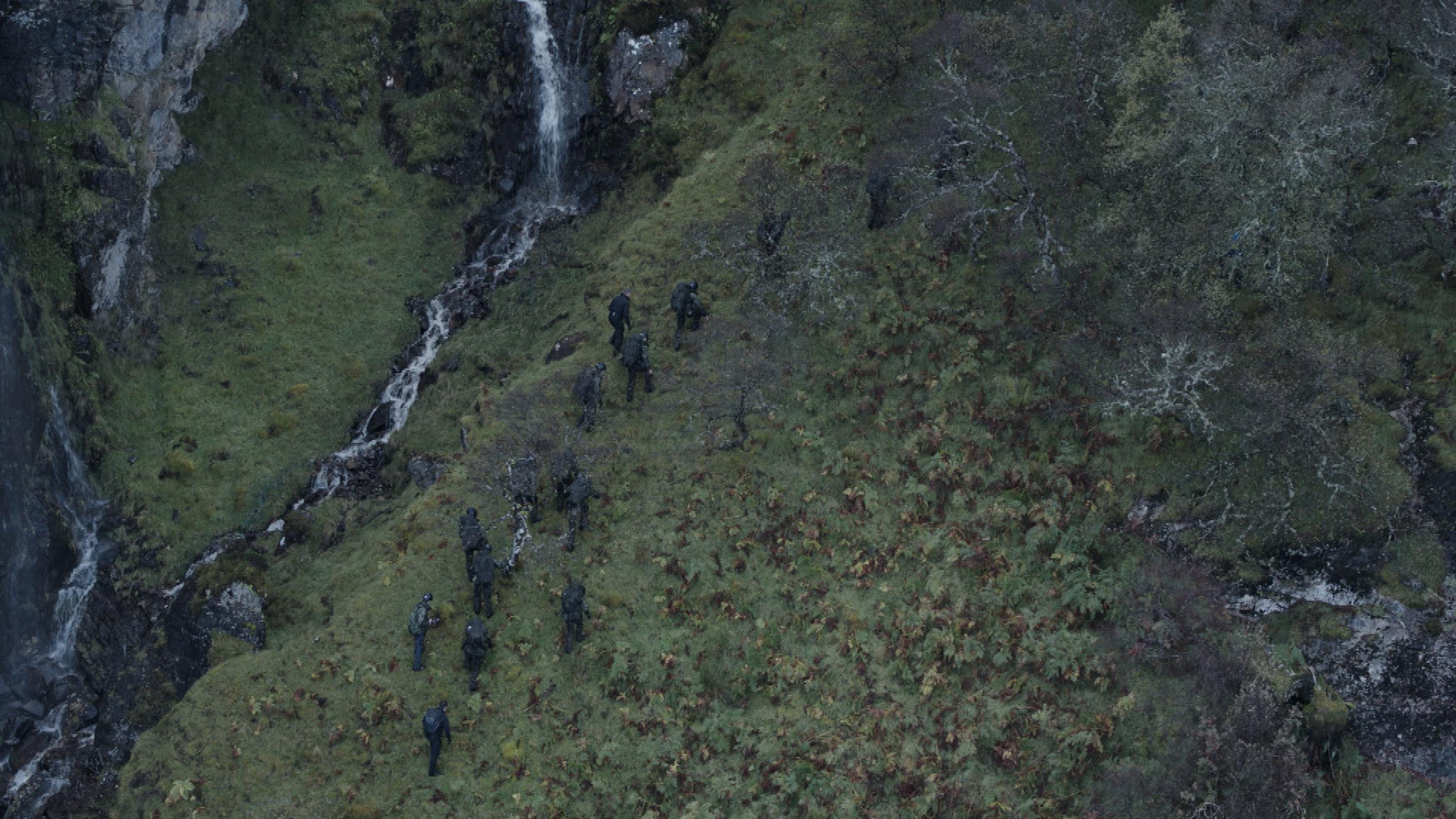 SAS Who Dares Wins 2020 Trekking Back To Base Scotland Credit Channel 4