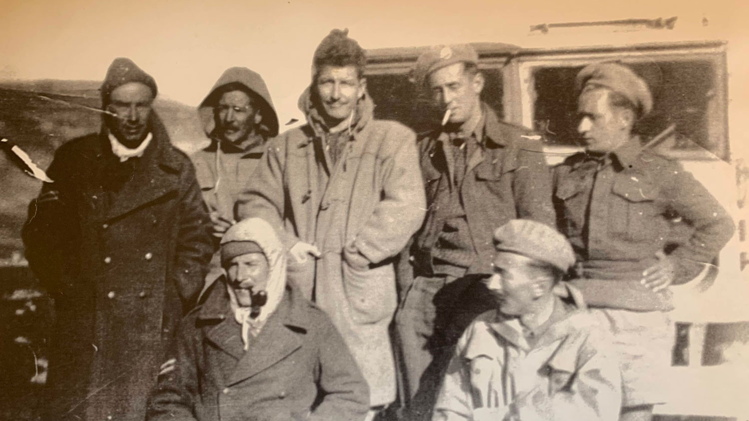 Damien Lewis' new book, SAS Great Escapes 4, focuses on five daring stories of escape including that of Captain Lewis 'Archie' Gibson CREDIT Gibson family