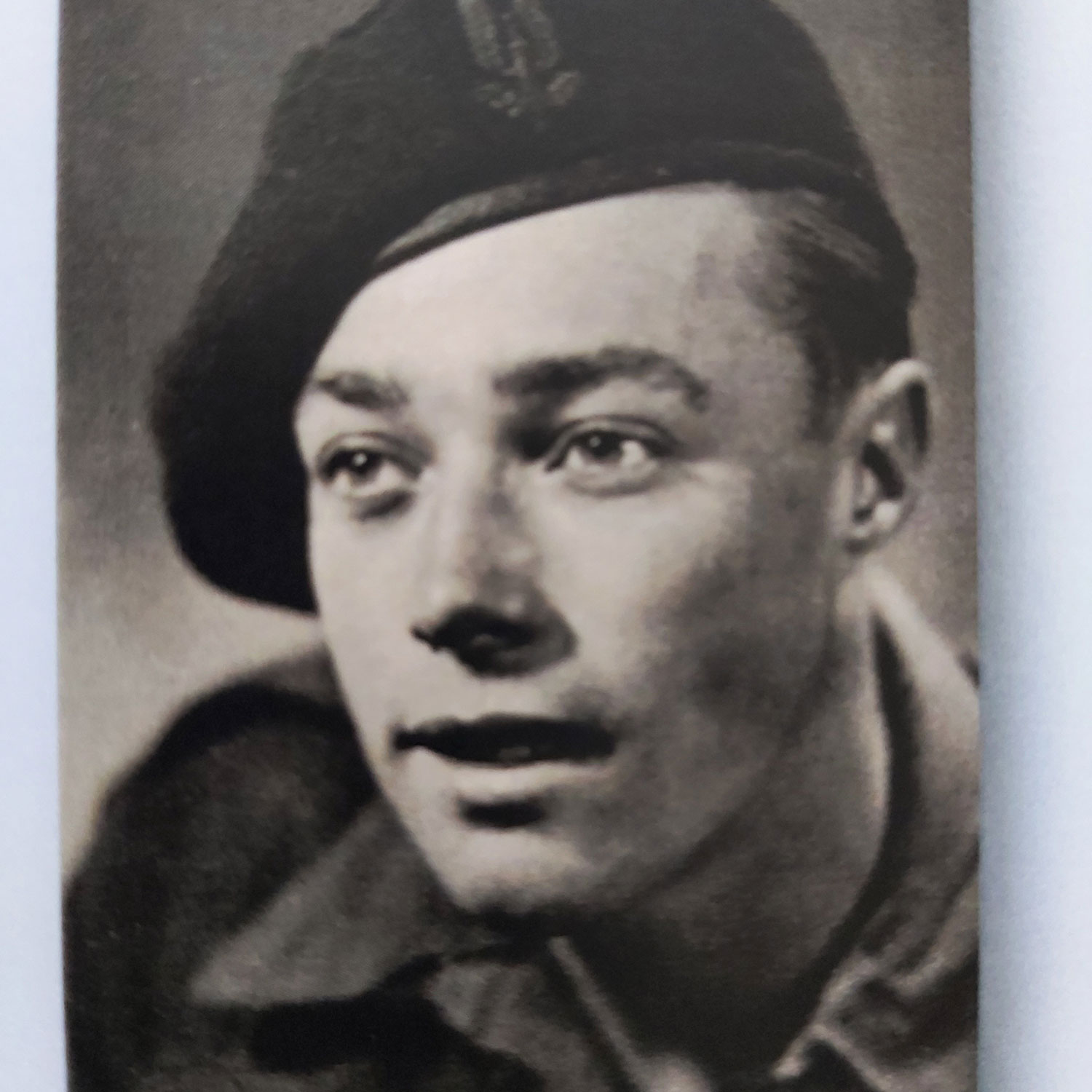 SAS Special Operative Mr Alec Borrie pictured while serving CREDIT Alec Borrie
