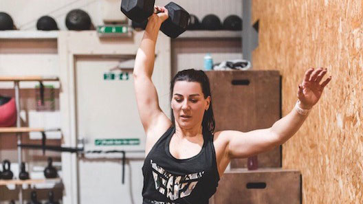 SAS Who Dares Wins Nicola Weights CrossFit Credit: Nicola McGrath