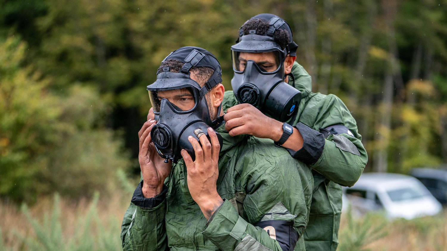 SAS Who Dares Wins Episode 4 Series 6 Gas Mask Challenge Credit Channel 4