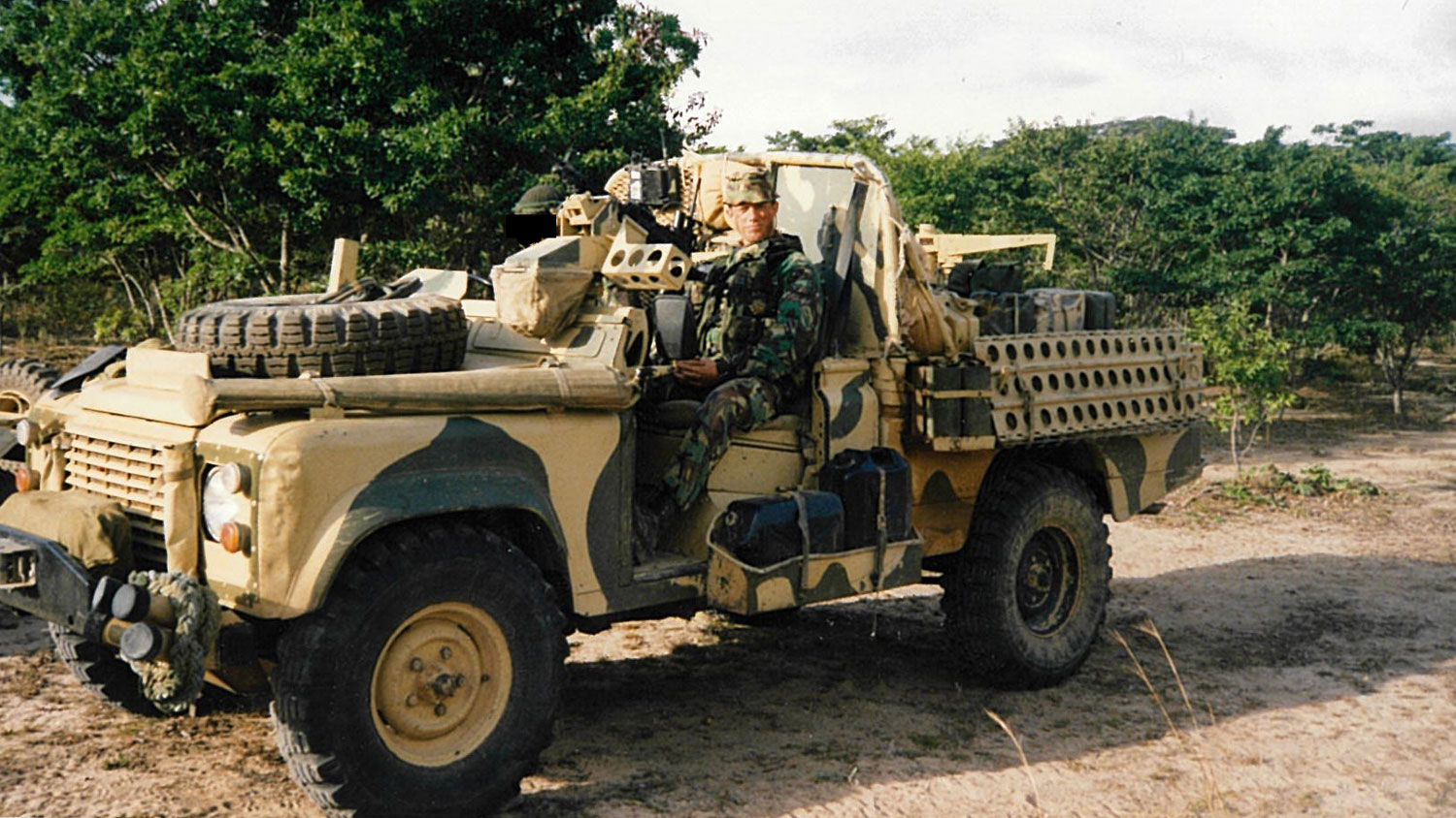 SAS veteran Des Powell on mobility training in Africa CREDIT Des Powell