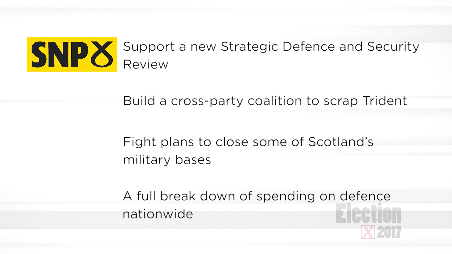 SNP Manifesto 2017