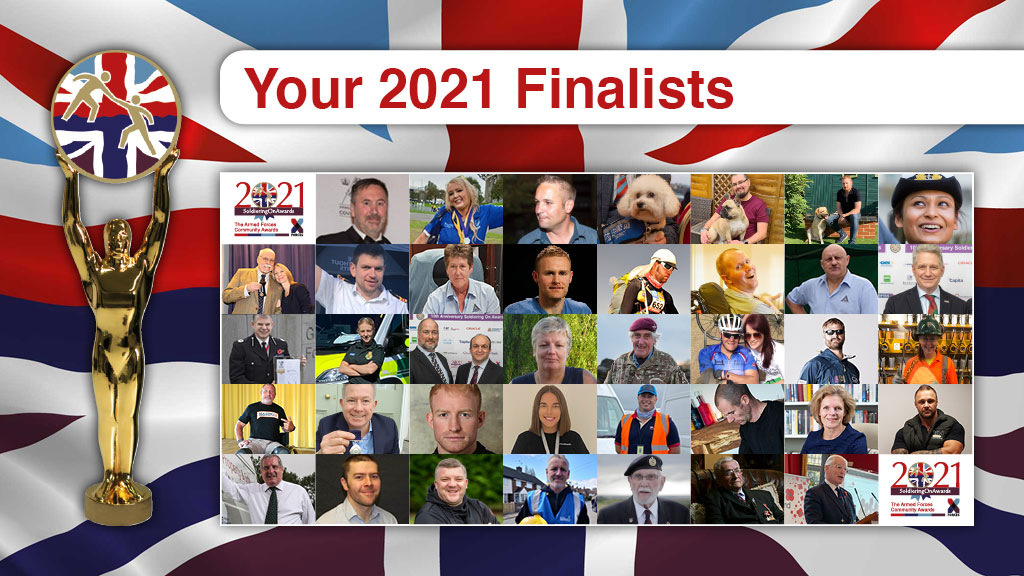 Soldiering On Awards 2021 All Finalists Credit Soldiering On Awards