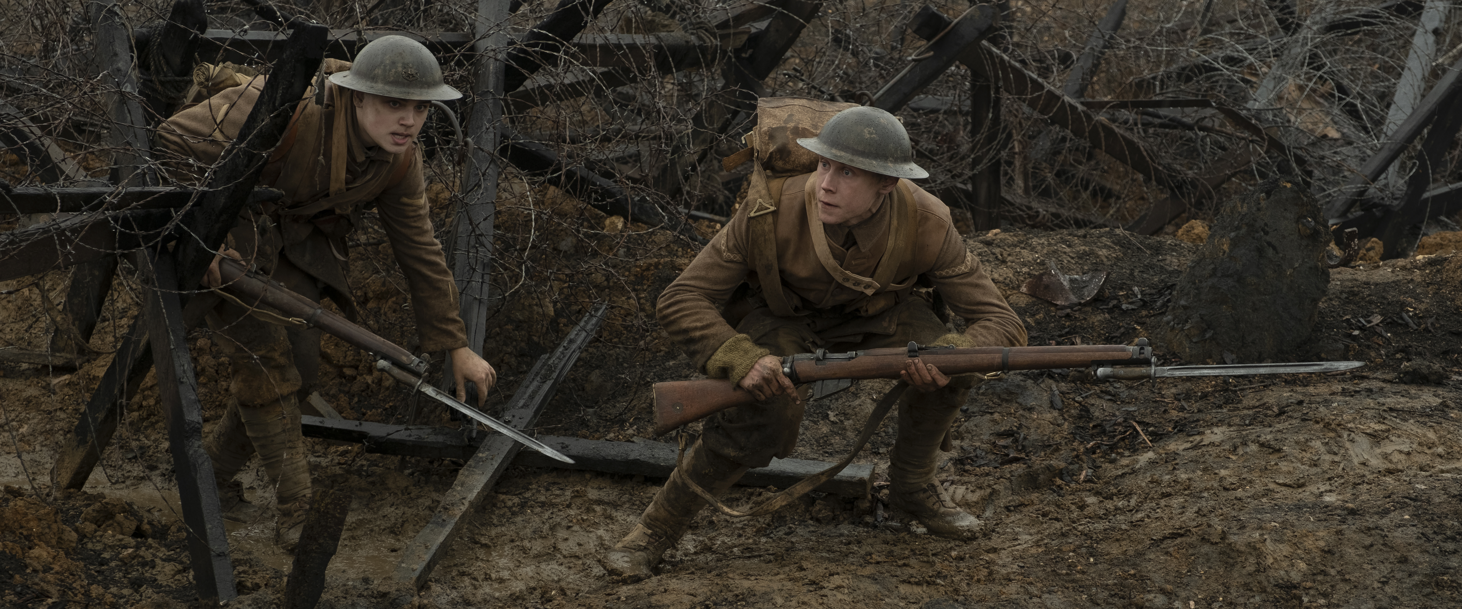 1917 used a military adviser on set: Credit: Entertainment One