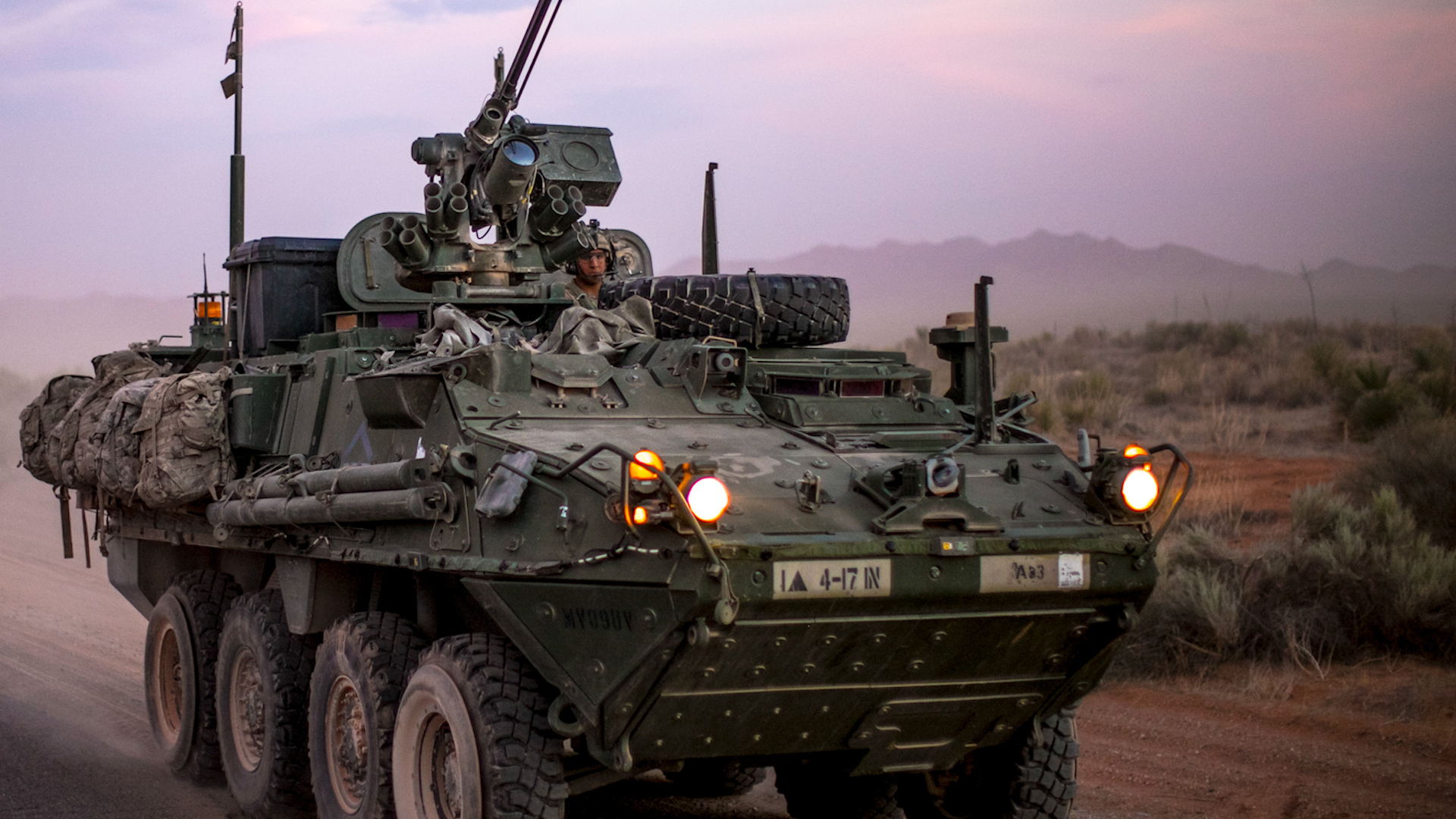 STRYKER assigned to 1st Brigade Combat Team 30072018 CREDIT US Dept of Def