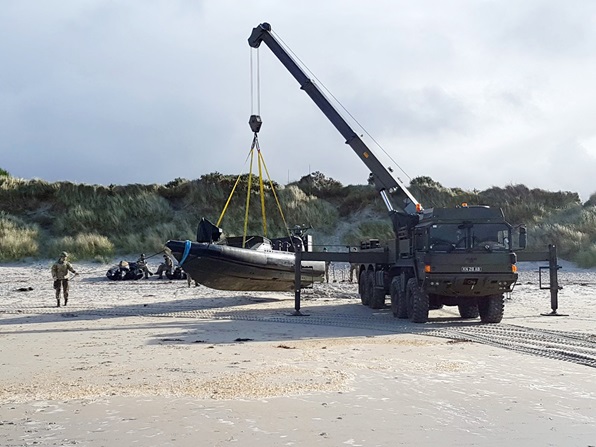 SVR crew in action, rescuing a beached ORC