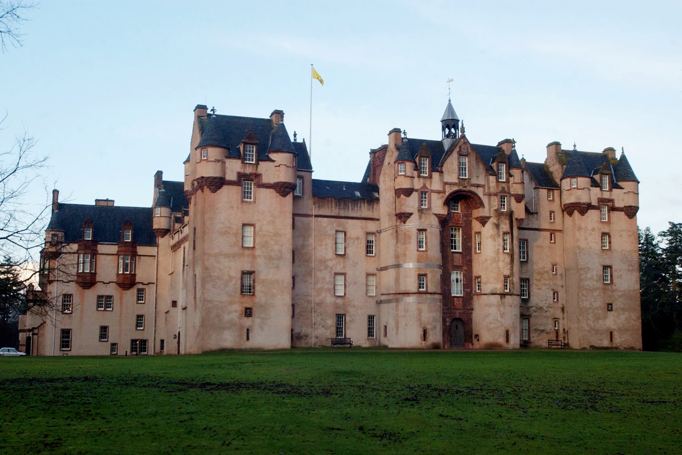 Fyvie Castle was used as a hospital in World War II.