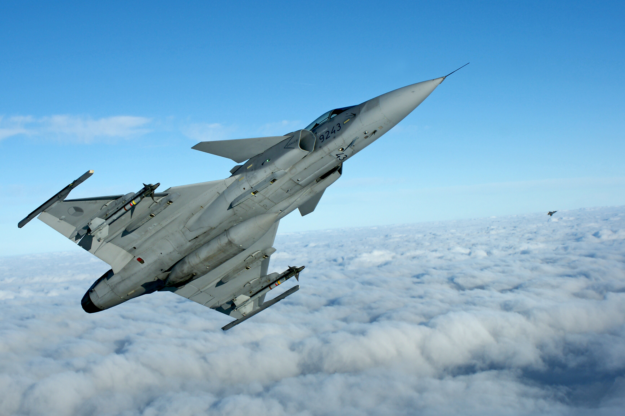 Saab JAS 39 Czech Air Force Jet
