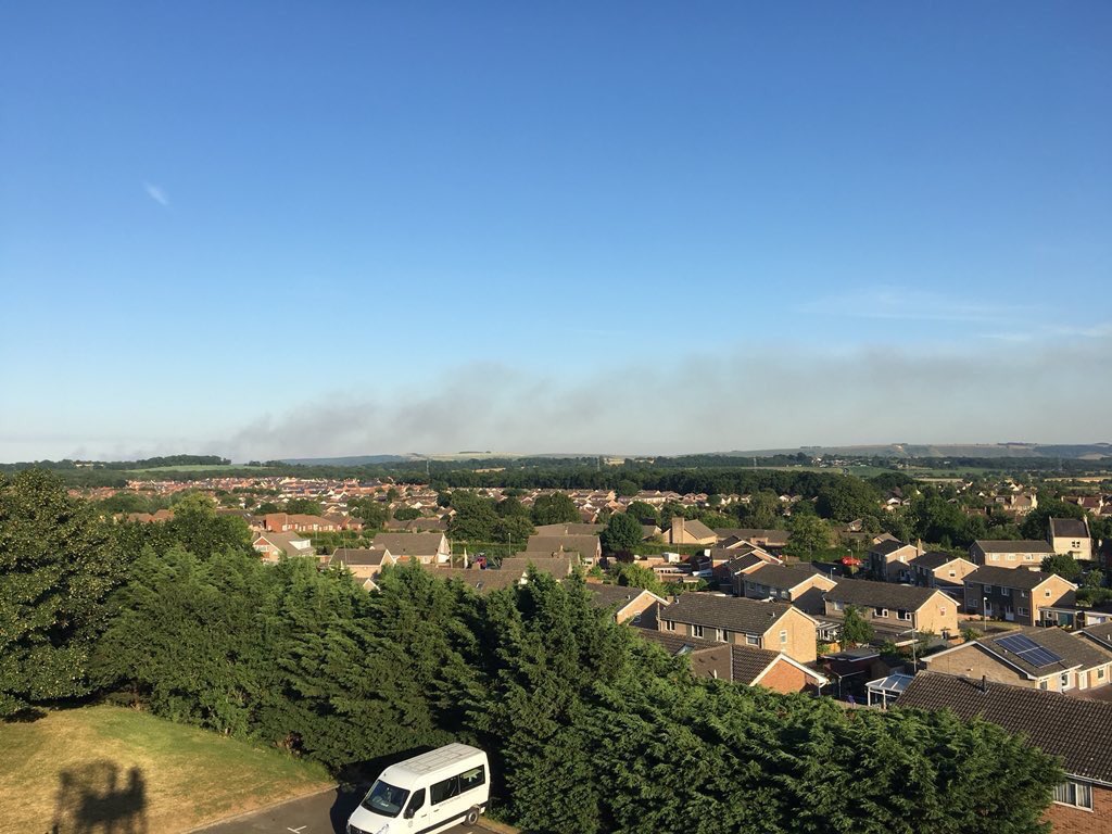 Salisbury Plain fire