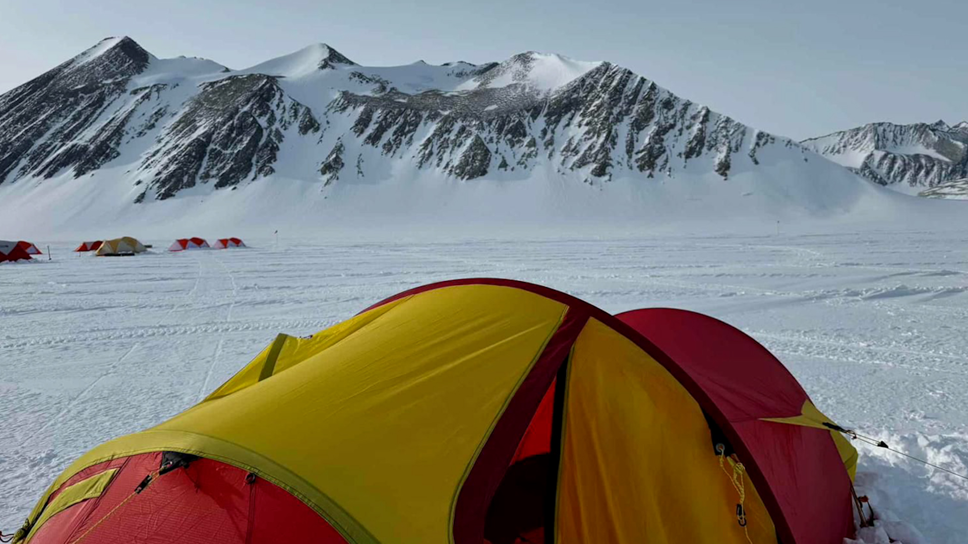 Sam Cox's tent pitched in Antarctica ahead of record solo ski attempt 21112023 CREDIT PA.jpg