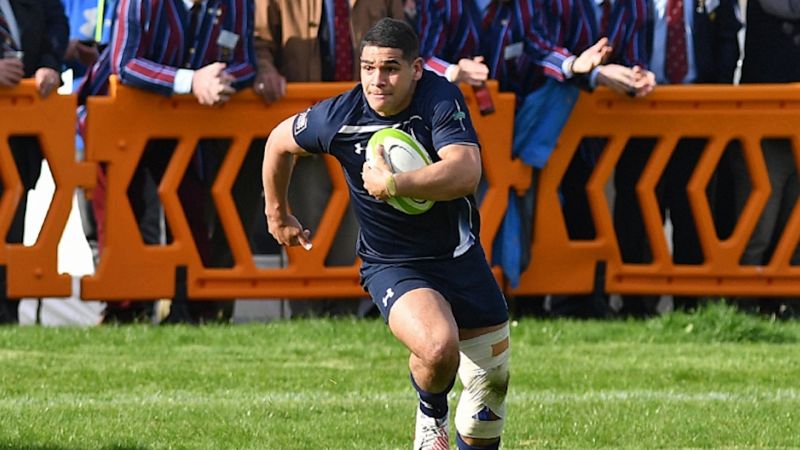 Sam Matavesi representing Royal Navy rugby (Picture: Royal Navy).