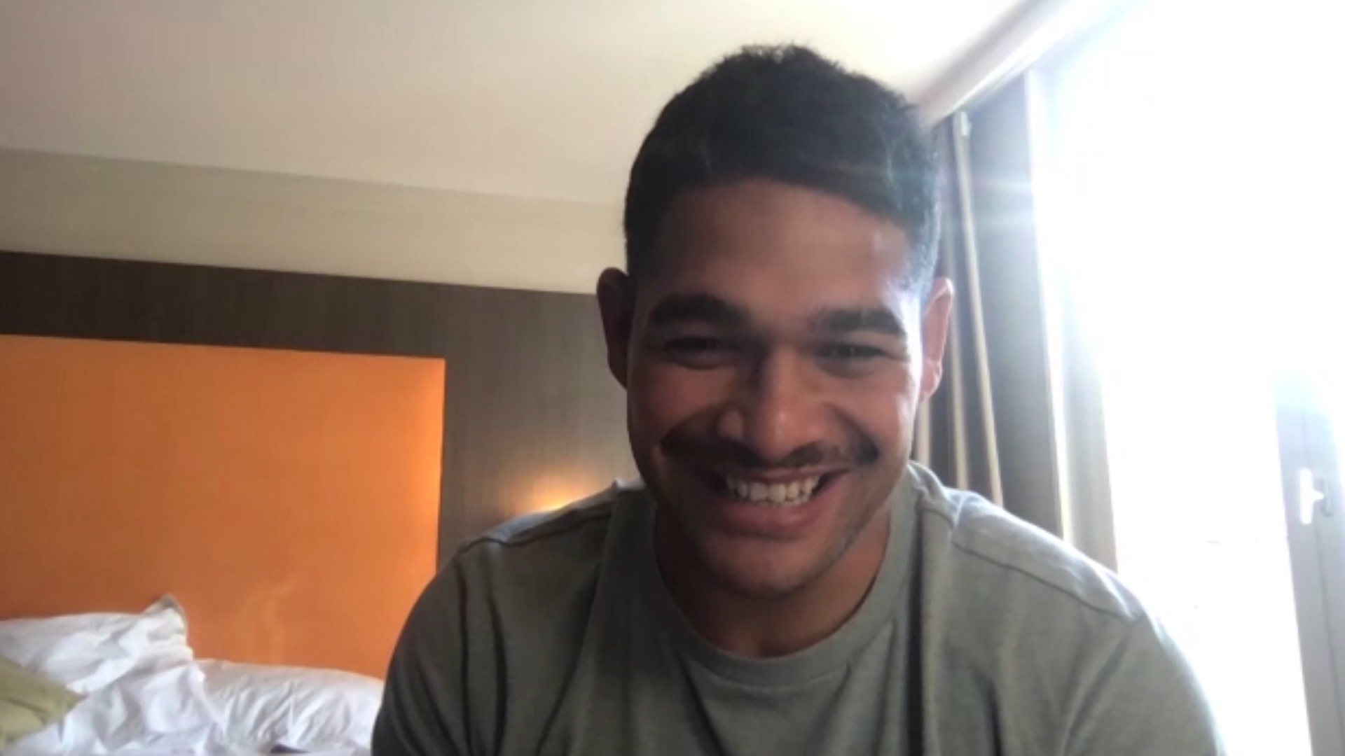 Matavesi said he is feeling better now and is looking forward to returning to the pitch.
