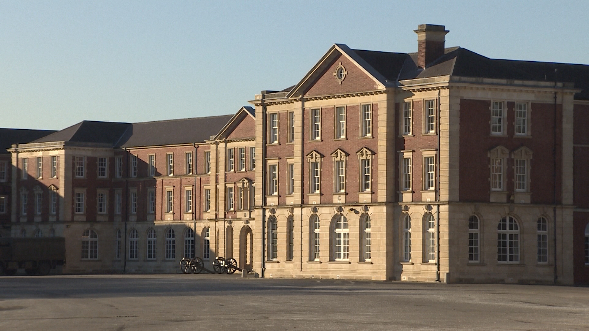 Sandhurst building 190219 CREDIT BFBS.