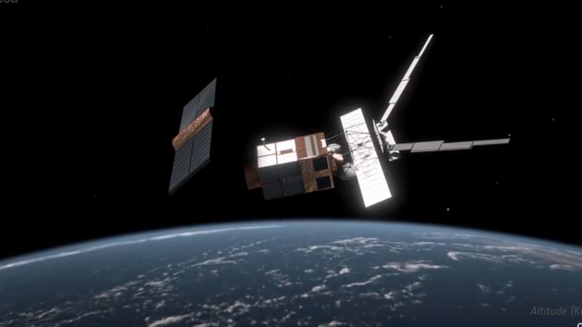 Air Chief Marshal Mike Wigston spoke of how significant the space domain will be for the UK military in the decades to come (Picture: European Space Agency).