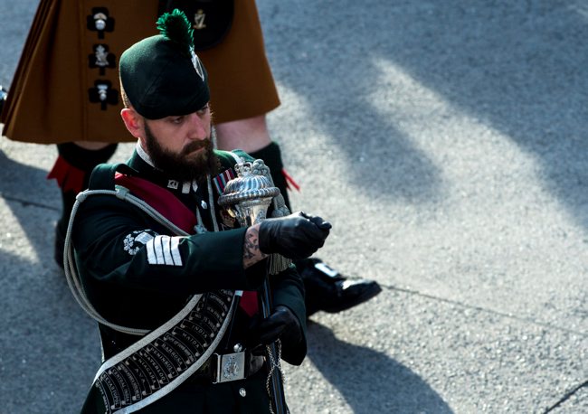 Irish Pipes and Drums beard