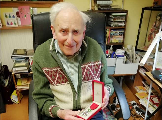 Scottish D-Day veteran John McOwan awarded France's highest honour (Picture: Legion Scotland).