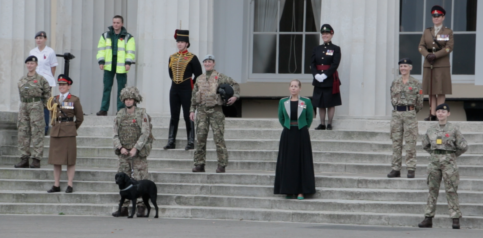 W100 women in the army, Sandhurst