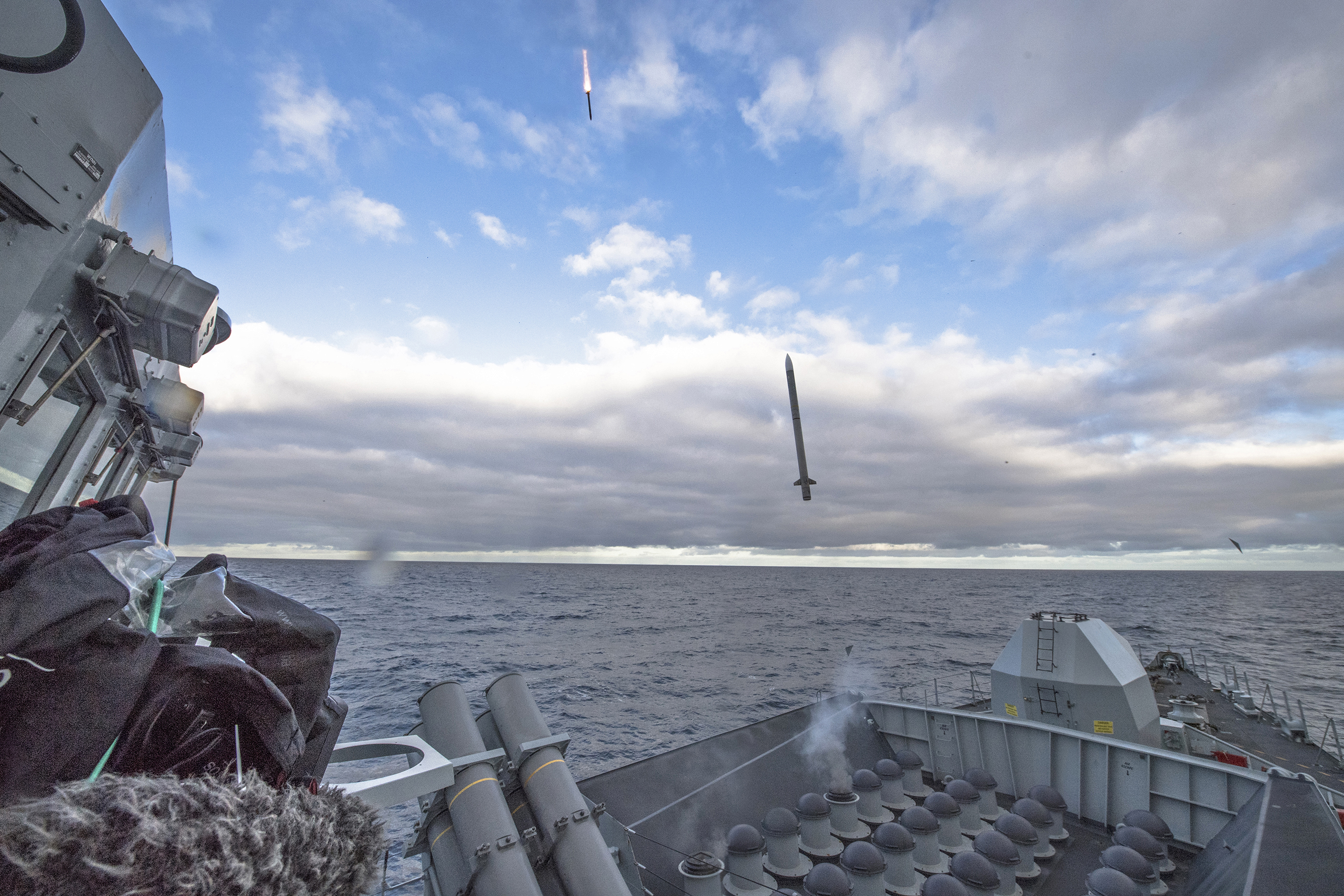 Sea ceptor trials