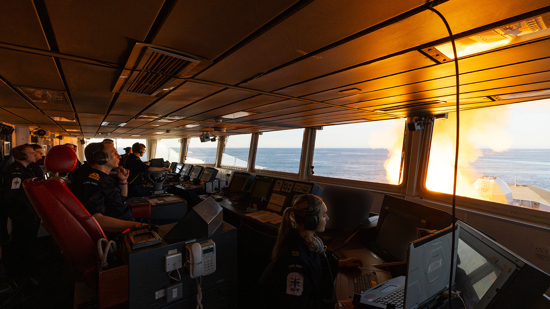 Formidable Shield sees naval forces tussle against uncrewed air and surface systems (Picture: MOD)