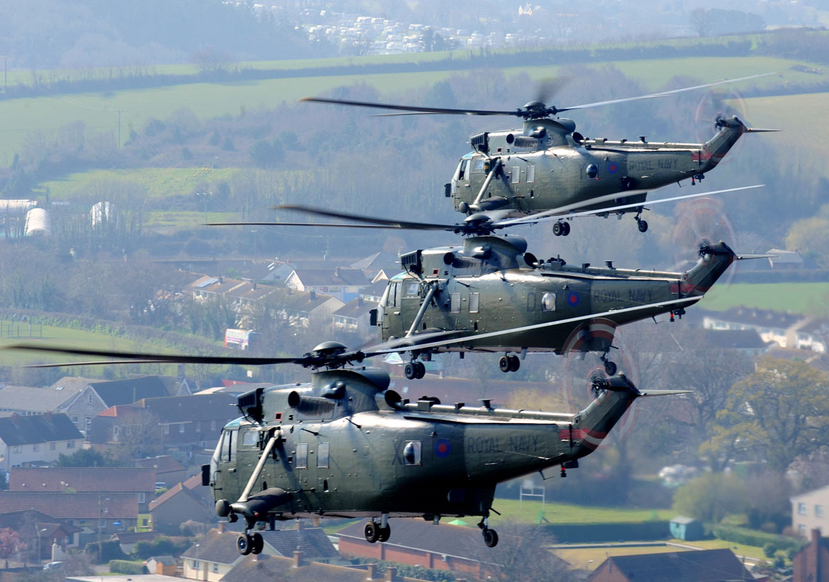 Royal Navy Sea Kings 