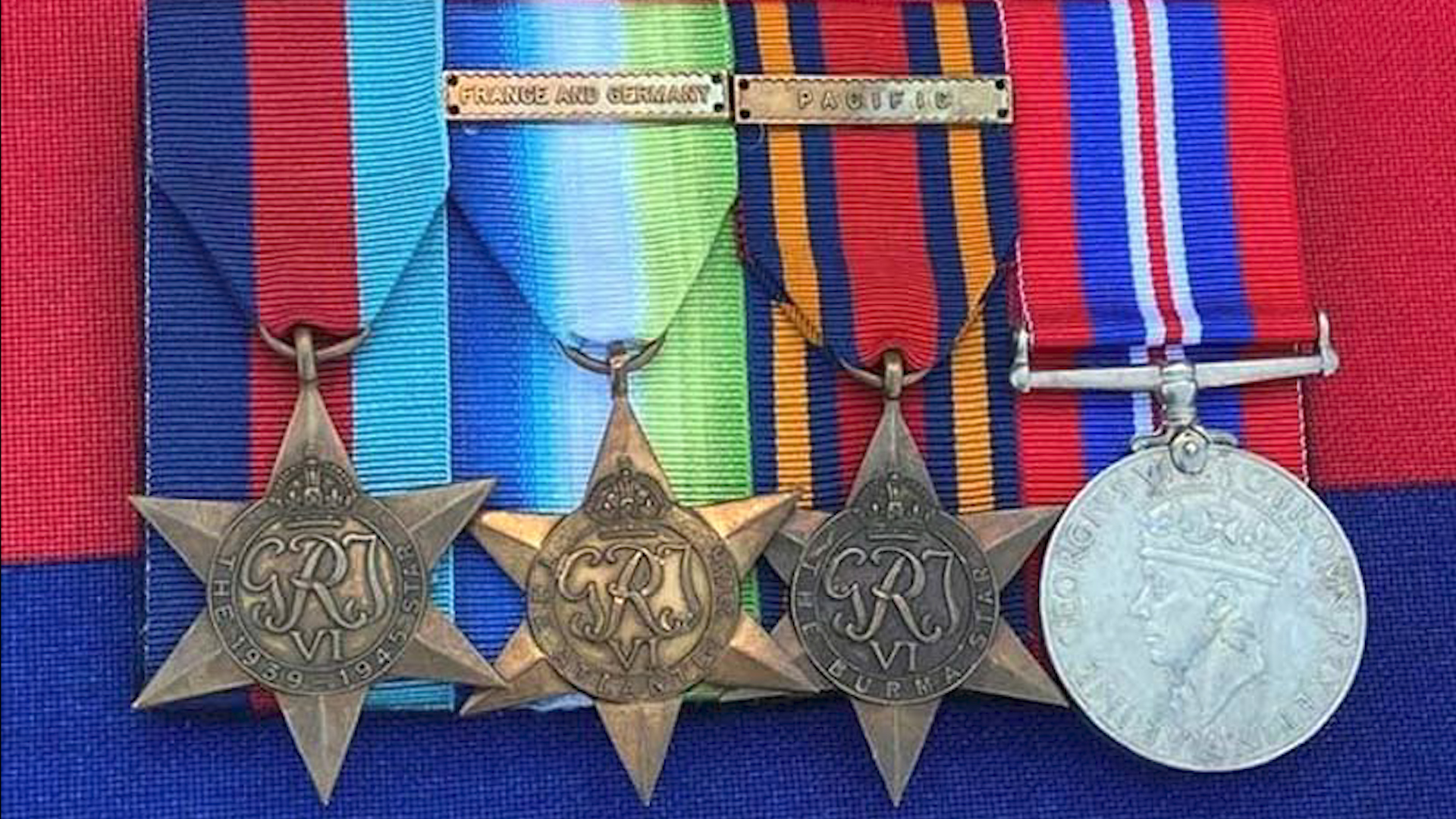 Second World War medals re-awarded to Denis Gregory 030620 CREDIT Royal Navy.jpg