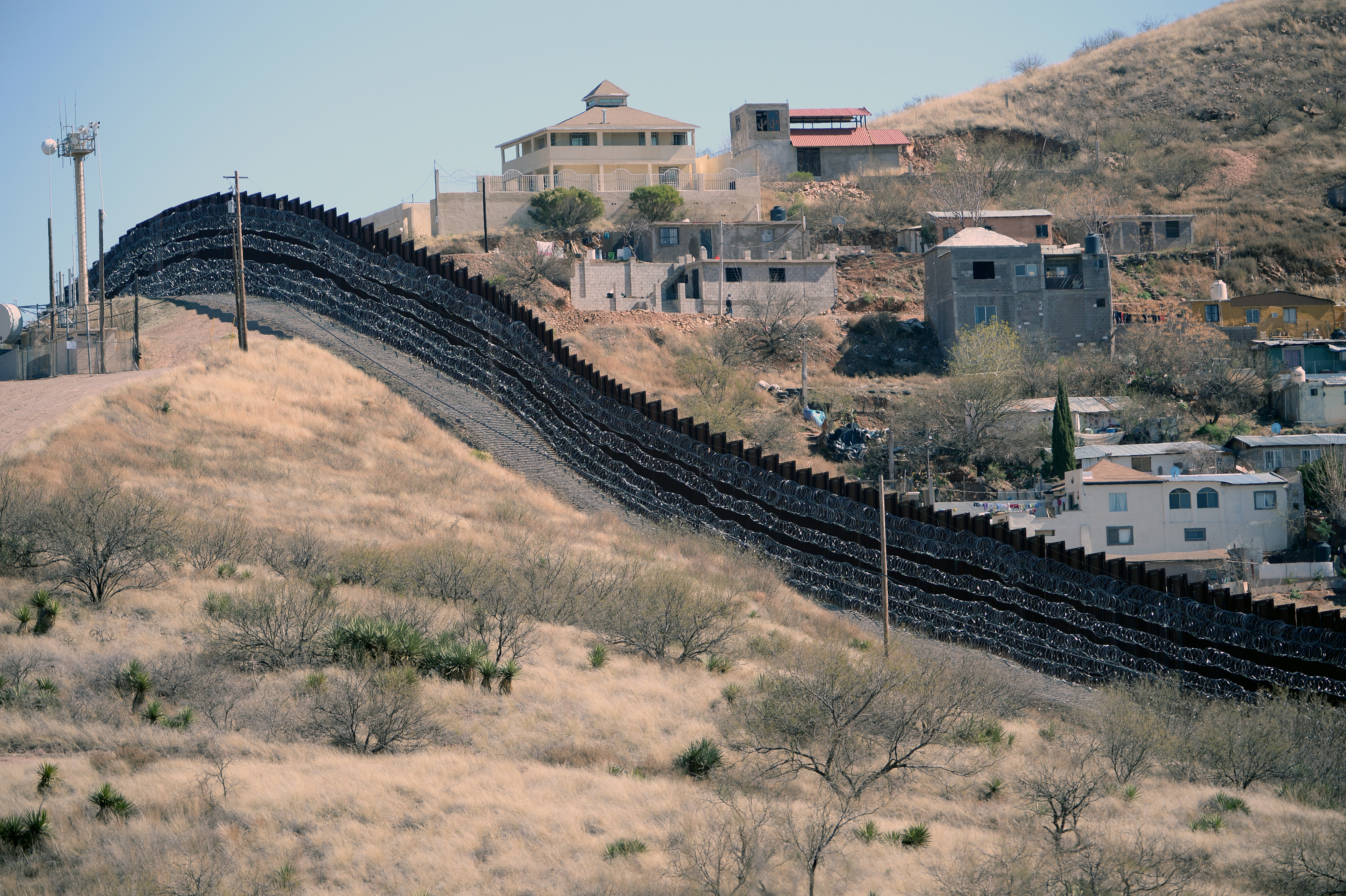 US-Mexico border in Nogales (Picture: PA).