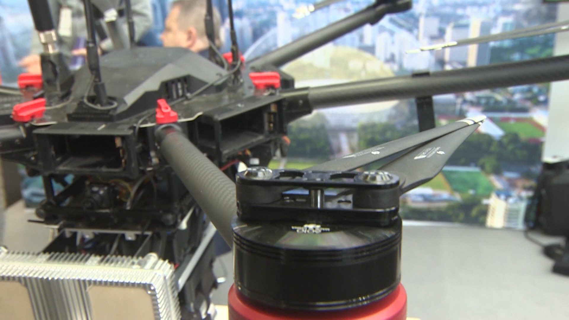 Security & Counter Terror Expo Drone Hunter Credit BFBS 060319