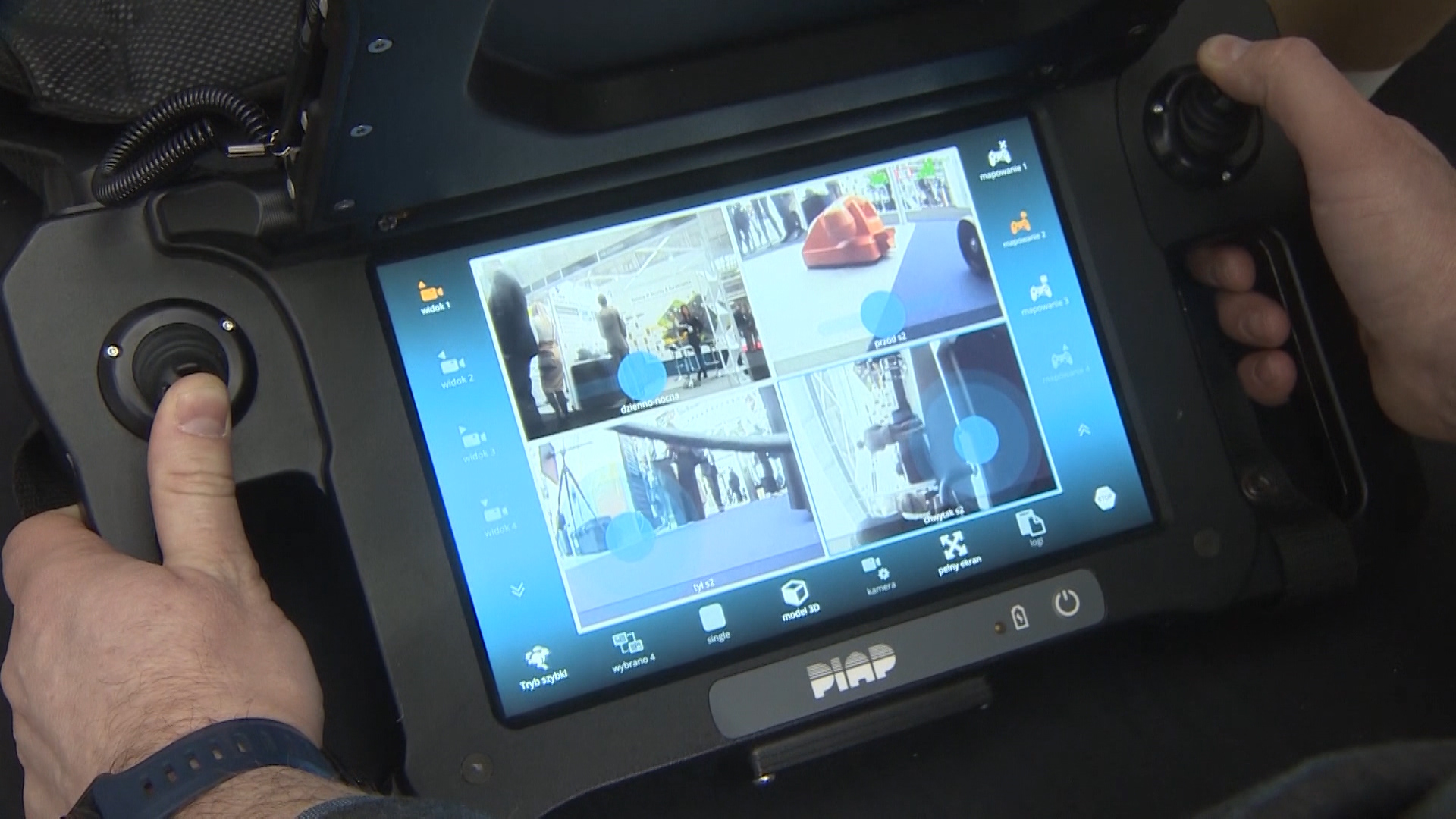 Security & Counter Terror Expo Operational Camera Credit BFBS 060319