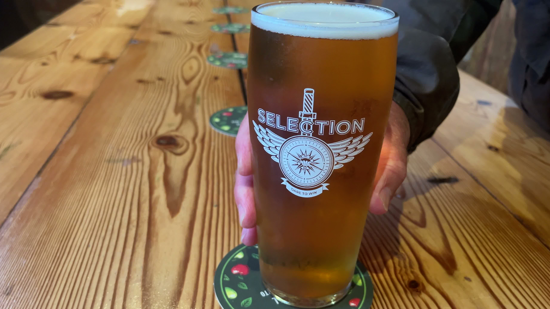Selection SAS veterans lager Spec Ops pint CREDIT BFB