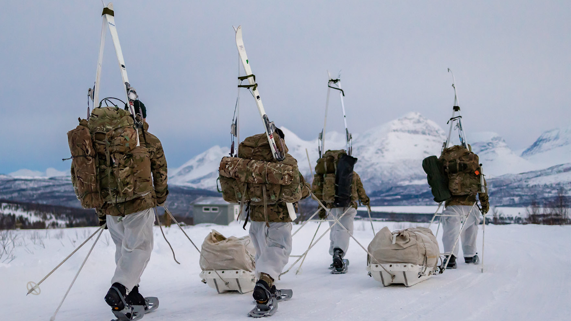 Royal Marine Commandos in Norway 