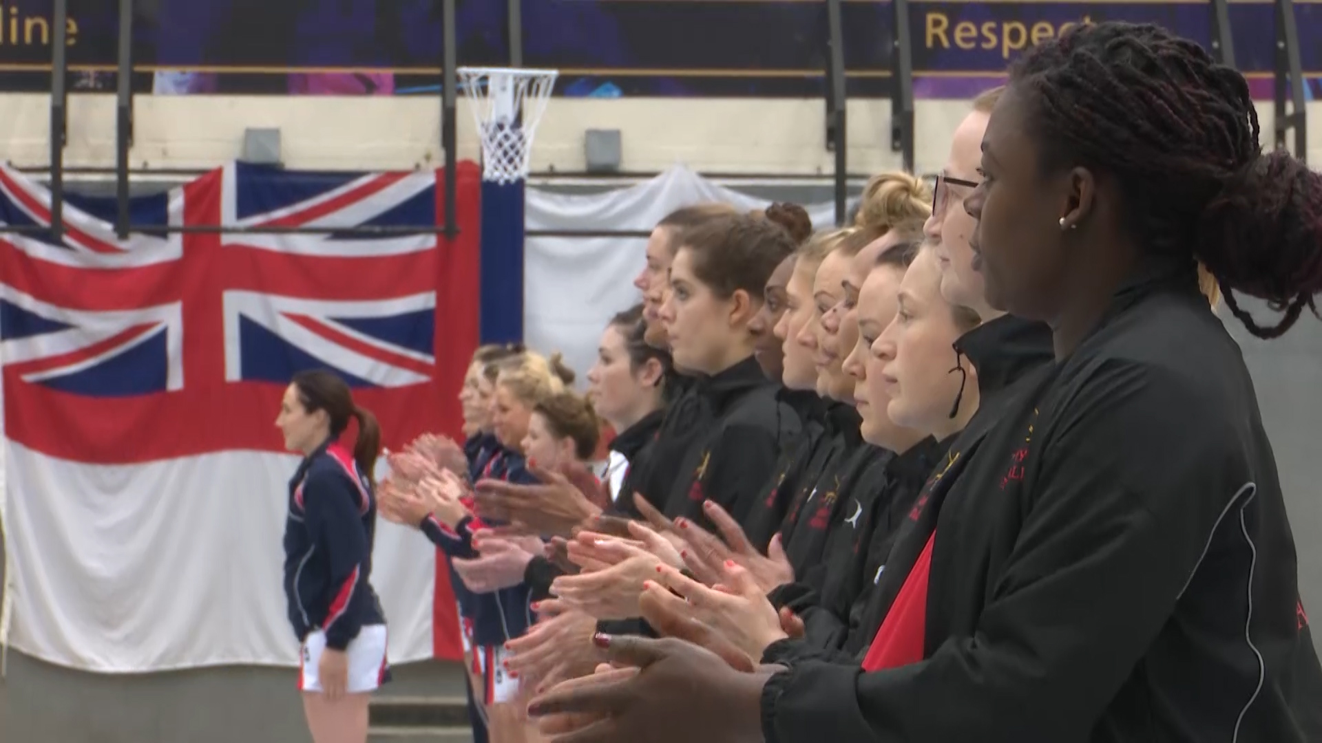 Army Beat The Navy In The Inter-Services Netball